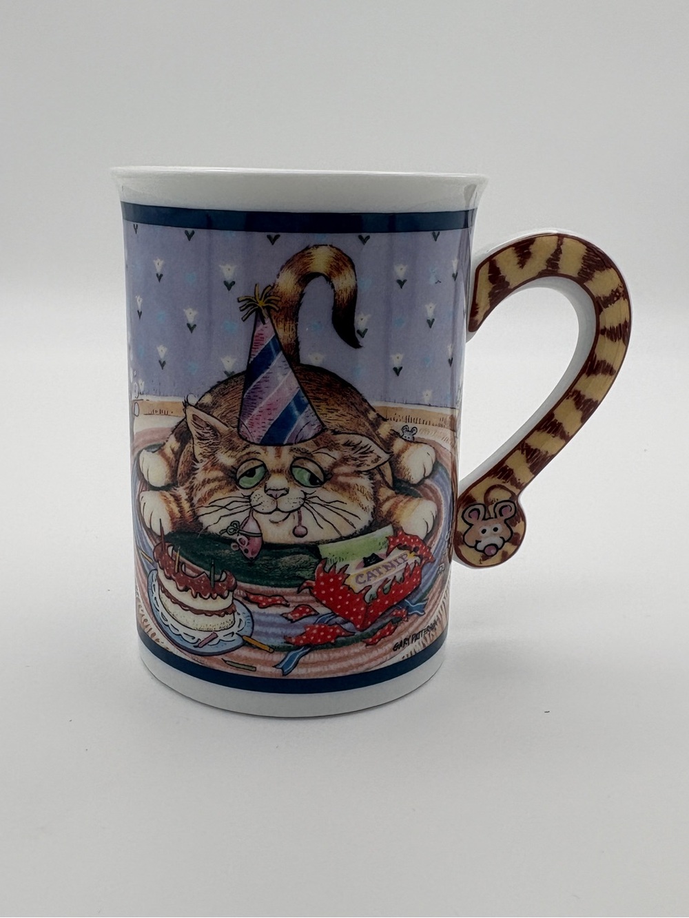 Gary Patterson Comical Cats Party Time Danbury Mint Mug
